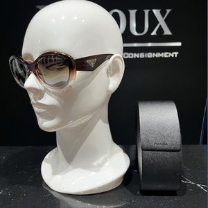 Prada SPR 30P Brown Ombre Sunglasses